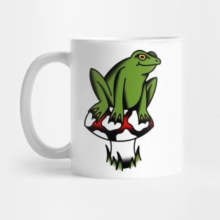 Toadstool Frog Mug